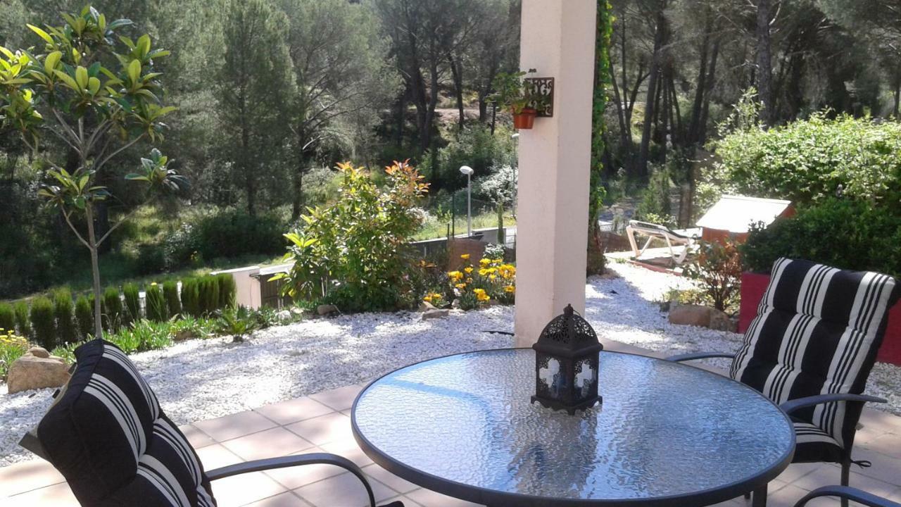 Villa Casa Encantadora Con Piscina Privada Y Chimenea Las Jaras Exterior foto